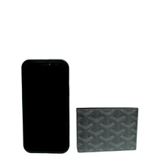 Goyard Black Goyardine Insert Victoire Card Wallet