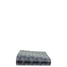 Goyard Navy Blue Goyardine Victoire Wallet