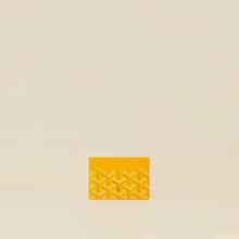 Goyard Yellow Goyardine Saint Sulpice Card Holder
