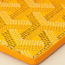 Goyard Yellow Goyardine Saint Sulpice Card Holder