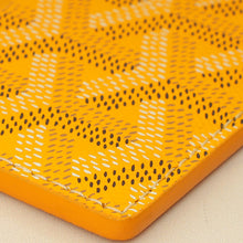 Goyard Yellow Goyardine Saint Sulpice Card Holder
