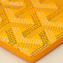 Goyard Yellow Goyardine Saint Sulpice Card Holder
