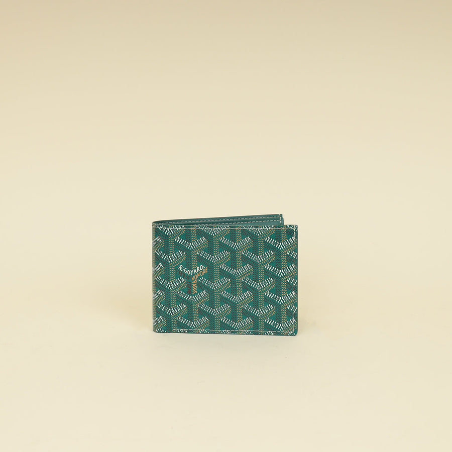 Goyard Green Goyardine Victoire Wallet