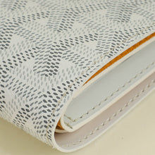Goyard White Victoire Coeur Wallet