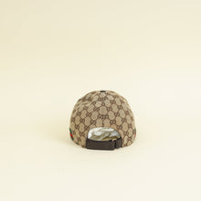 Gucci Ebony GG Web Baseball Hat