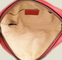 Gucci Red GG Marmont Mini Belt Bag