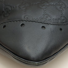 Gucci Black GG Guccissima Punch Hobo Bag