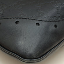 Gucci Black GG Guccissima Punch Hobo Bag
