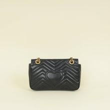 Gucci Black GG Marmont Matelasse Medium Shoulder Bag