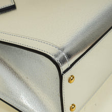 Gucci Metallic Silver Diana Tote Medium Bag