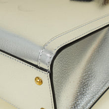 Gucci Metallic Silver Diana Tote Medium Bag