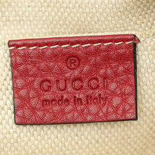 Gucci Red Python Soho Tassel Camera Bag