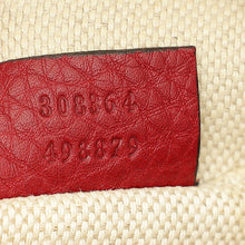 Gucci Red Python Soho Tassel Camera Bag