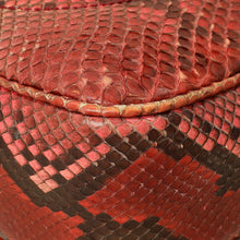 Gucci Red Python Soho Tassel Camera Bag