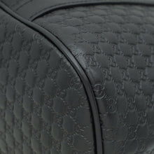 Gucci Black GG Microguccissima Dome Satchel Medium Bag