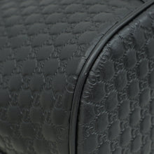 Gucci Black GG Microguccissima Dome Satchel Medium Bag