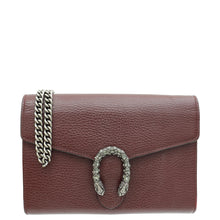 Gucci Burgundy Dionysus Mini Chain Shoulder Bag