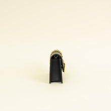 Gucci Black Sylvie Super Mini Chain Bag