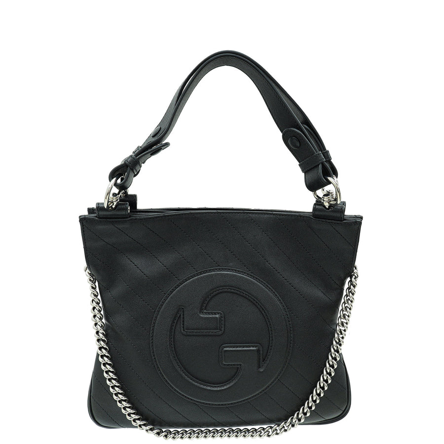 Gucci Black Blondie Small Tote Bag