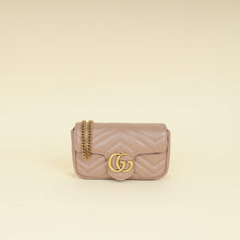 Gucci Dusty Pink GG Marmont Mini Bag