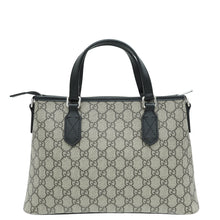 Gucci Bicolor GG Supreme Convertible Zip Tote Bag