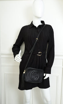 Gucci Black Soho Tassel Camera Bag