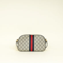 Gucci Cream GG Supreme Ophidia Small Camera Bag