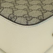 Gucci Cream GG Supreme Ophidia Small Camera Bag
