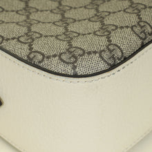 Gucci Cream GG Supreme Ophidia Small Camera Bag