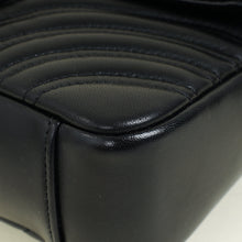 Gucci Black GG Marmont Medium Shoulder Bag
