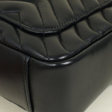 Gucci Black GG Marmont Medium Shoulder Bag