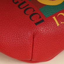 Gucci Red Logo Print Belt Bag