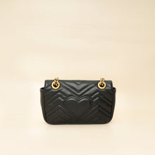 Gucci Black GG Marmont Mini Shoulder Bag