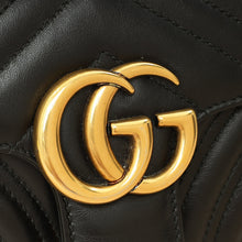 Gucci Black GG Marmont Mini Shoulder Bag