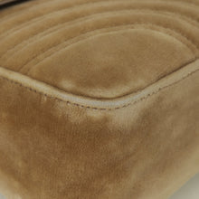 Goyard Cumin GG Marmont Velvet Large Shoulder Bag