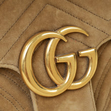 Goyard Cumin GG Marmont Velvet Large Shoulder Bag
