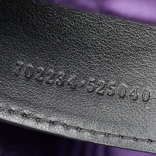 Gucci Black Nylon Enamel GG Matelasse Shoulder Bag