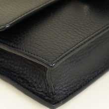 Gucci Black Interlocking G Wallet on Chain