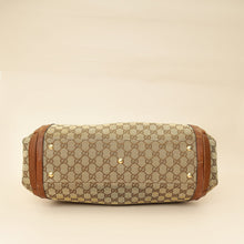 Gucci Brown GG Monogram Cellarius Large Bella Top Handle Bag