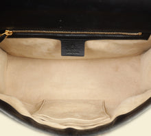 Gucci Black Python Padlock Medium Shoulder Bag