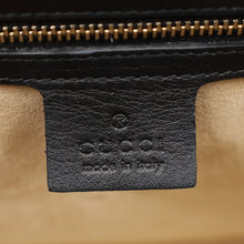 Gucci Black Python Padlock Medium Shoulder Bag
