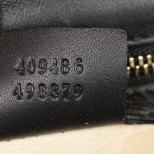 Gucci Black Python Padlock Medium Shoulder Bag