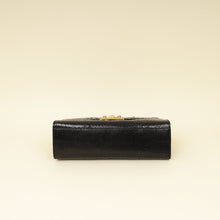 Gucci Black Python Padlock Medium Shoulder Bag