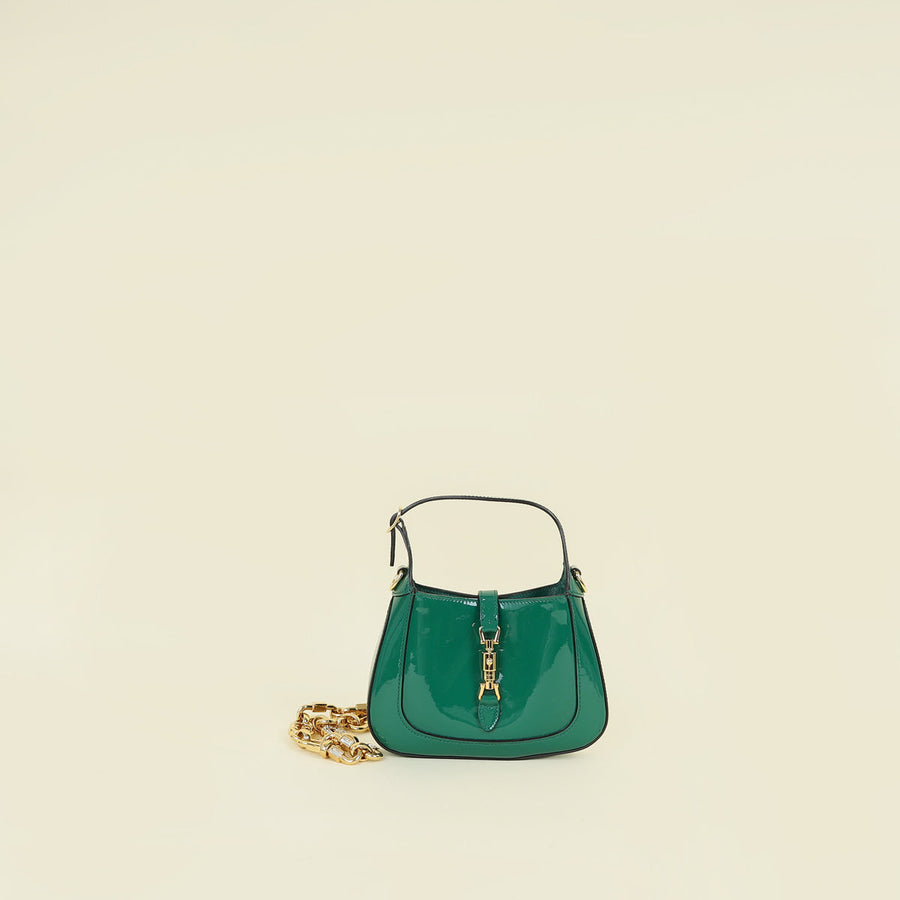 Gucci Green Jackie 1961 Mini Shoulder Bag