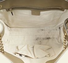 Gucci Champagne Guccissima Large Emily Chain Shoulder Bag