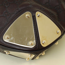 Gucci Chocolate Brown Guccissima Indy Hobo Bag