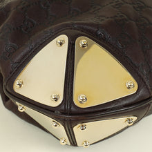 Gucci Chocolate Brown Guccissima Indy Hobo Bag