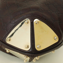 Gucci Chocolate Brown Guccissima Indy Hobo Bag
