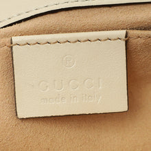 Gucci White Cream GG Marmont Small Shoulder Bag
