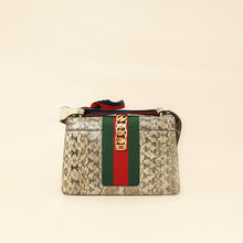 Gucci Bicolor Python Sylvie Small Shoulder Bag